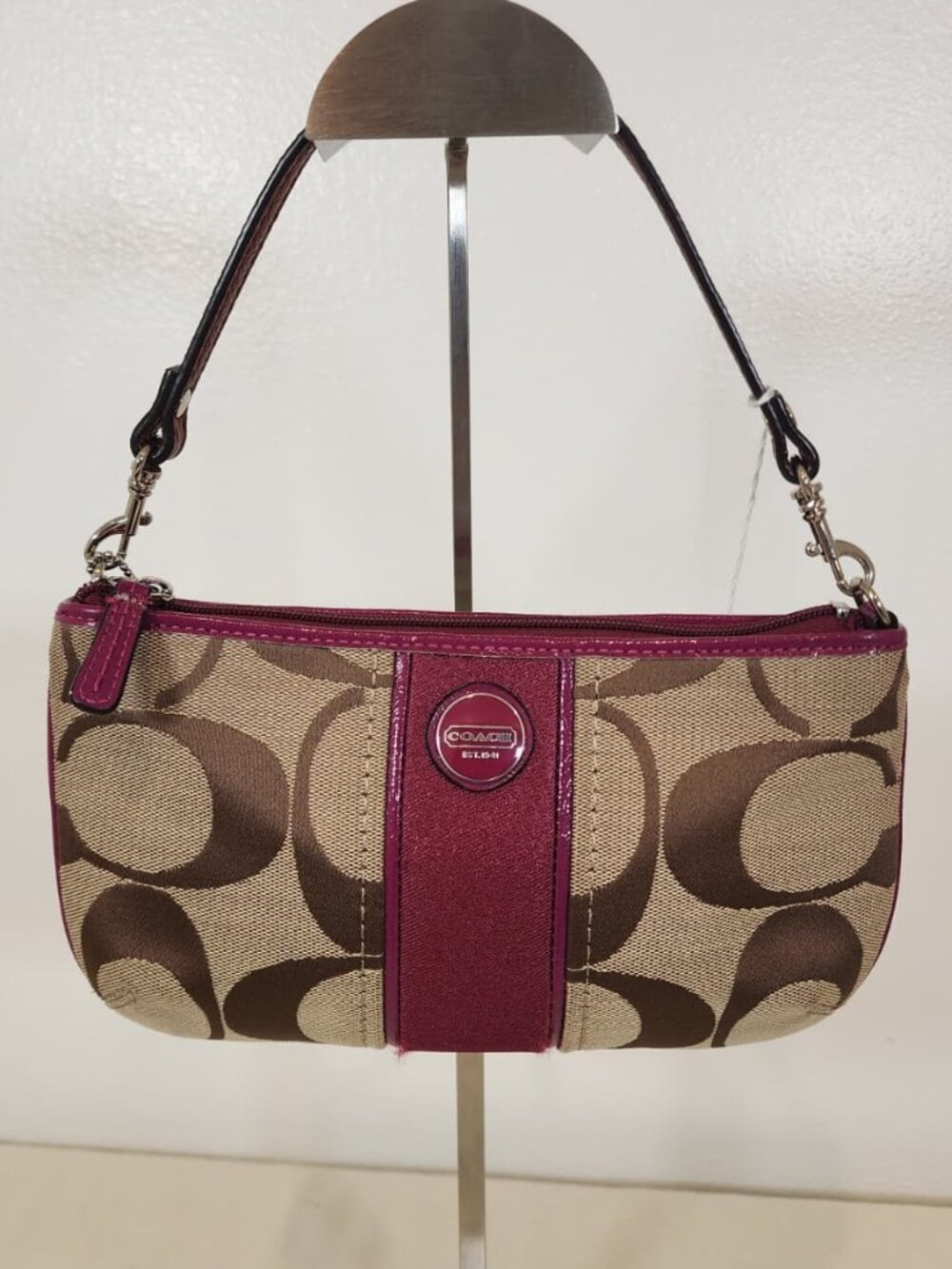 Coach Signature C monogram canvas